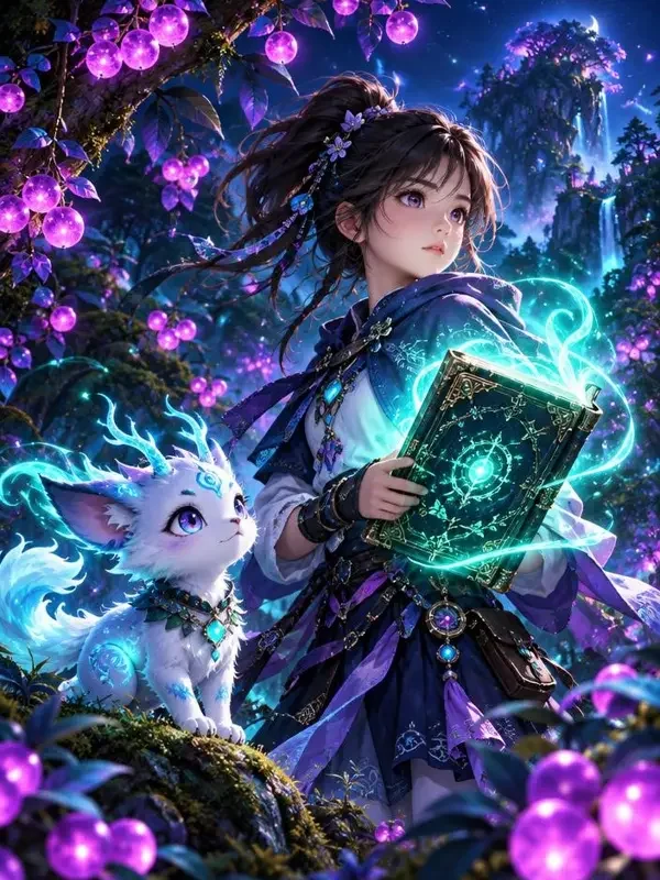 荧光森林的守灯人 封面